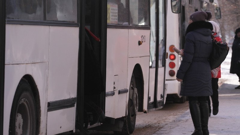Елордада қала маңына қатынайтын барлық автобус тоқтады