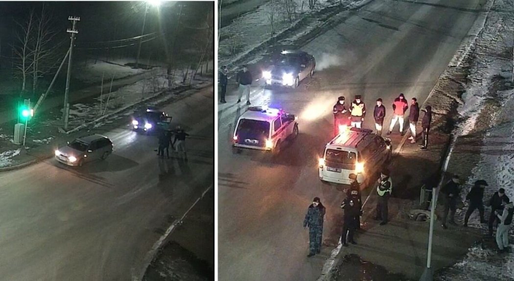 Трое пьяных мужчин избили водителя за обгон в Кокшетау