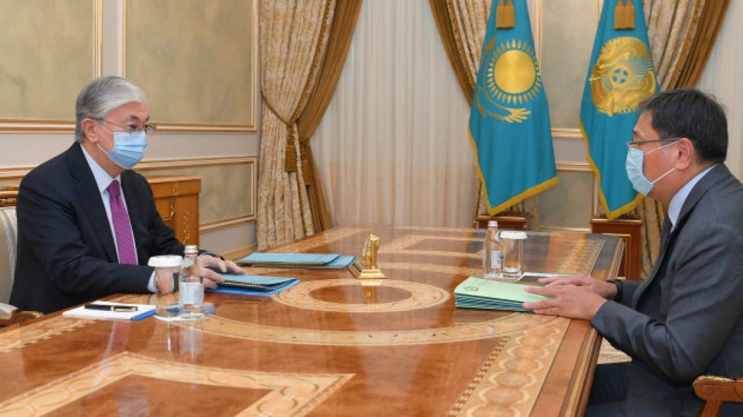 Президент Тоқаев Ұлттық банк төрағасы Досаевты қабылдады
