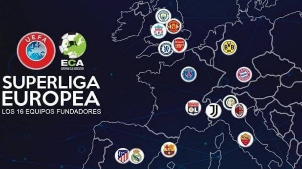 Еуропаның ең мықты 12 футбол клубы бірігіп, Суперлига құрып алды
