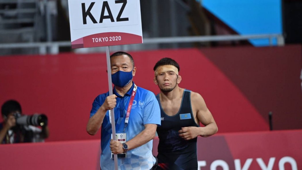 Токио-2020: Нұрислам Санаев еркін күрестен қола медаль алды