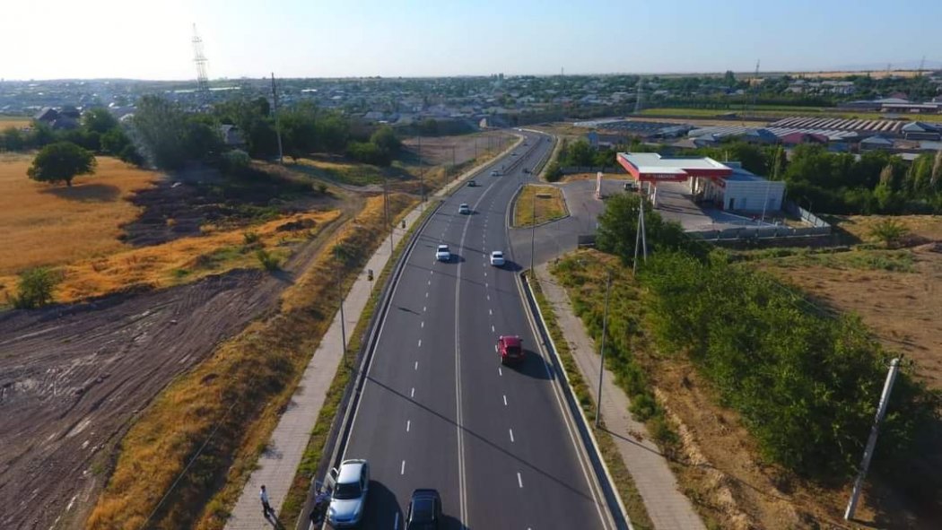 Введена в эксплуатацию автомобильная дорога "Шымкент - Сайрам"