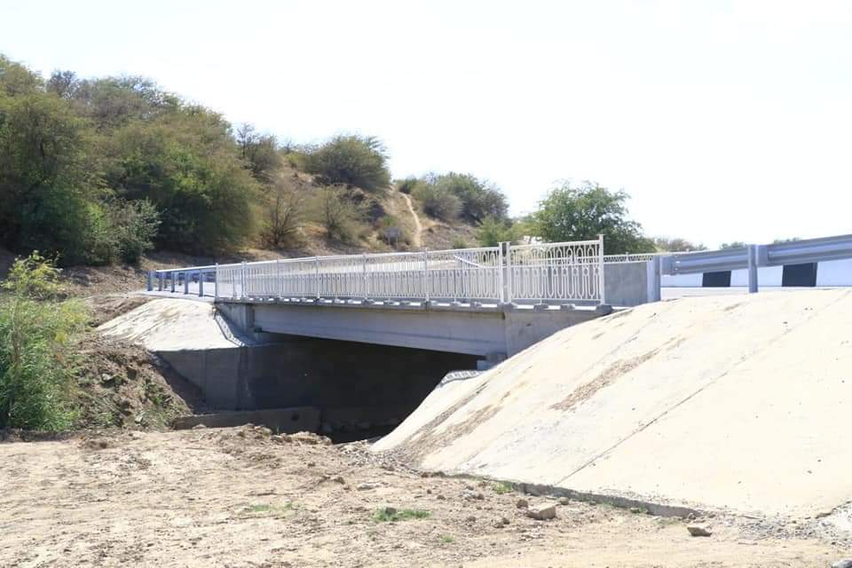 Туркестан: В Тюлькубасе введен в эксплуатацию новый мост