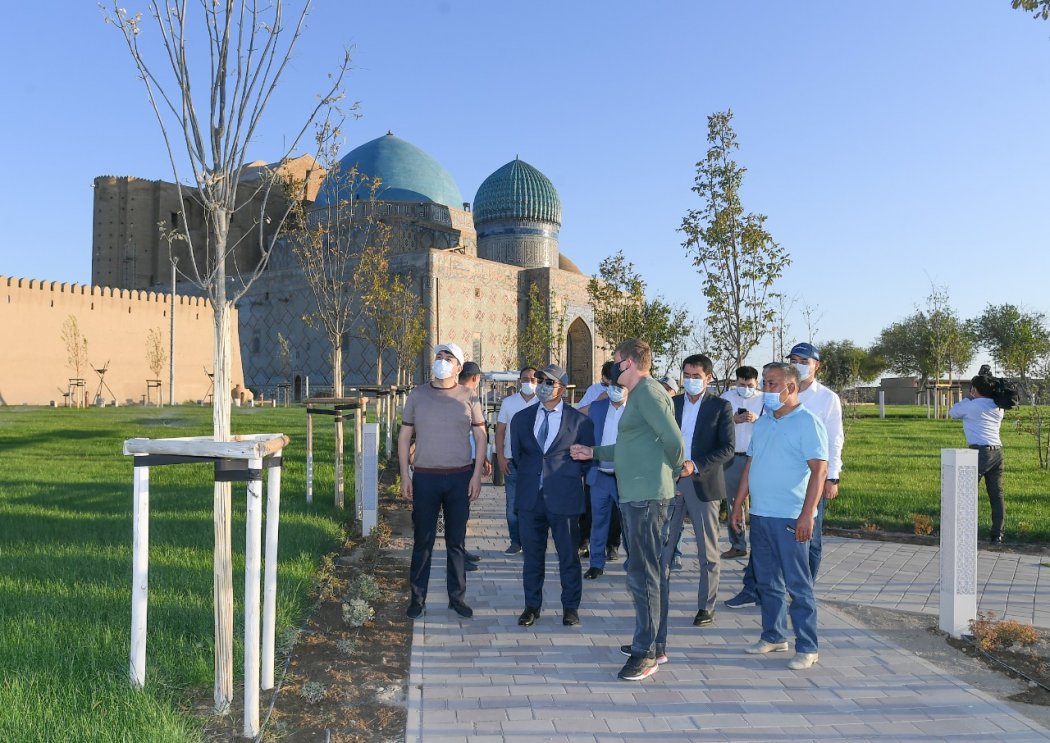 В озеленении Туркестана привлекут зарубежных ученых