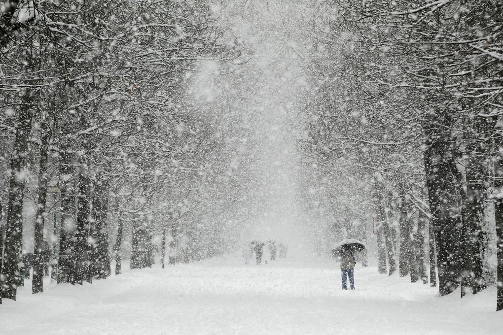 Сильный снегопад и гололед ожидаются в Каазахстане 