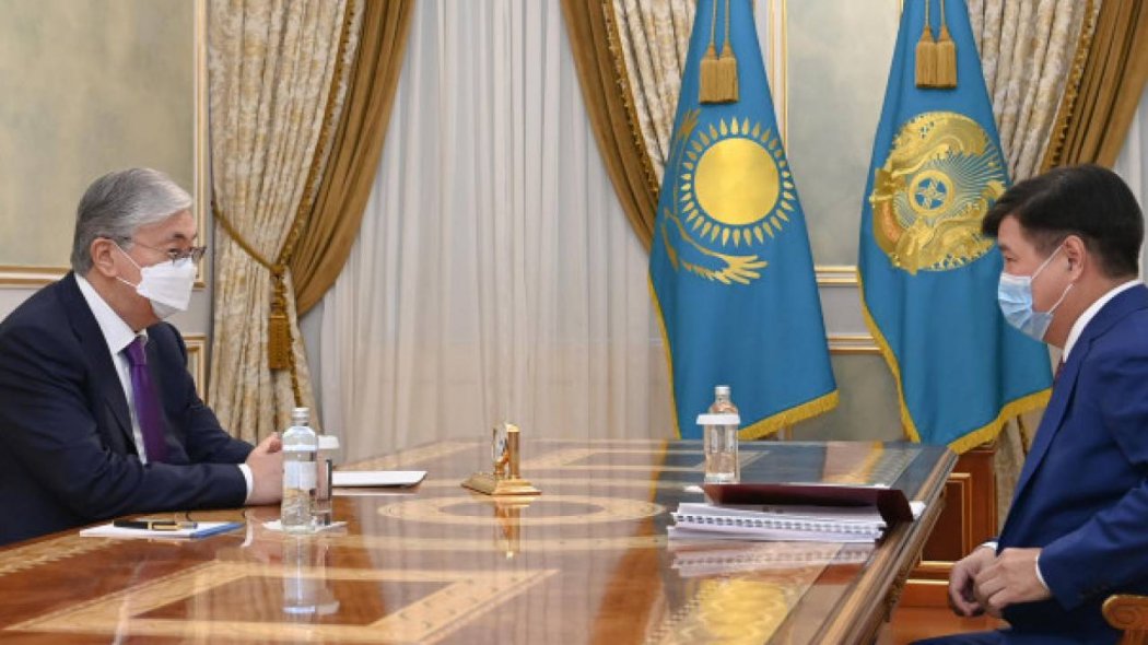 Президент Токаев принял председателя Верховного суда Жакипа Асанова