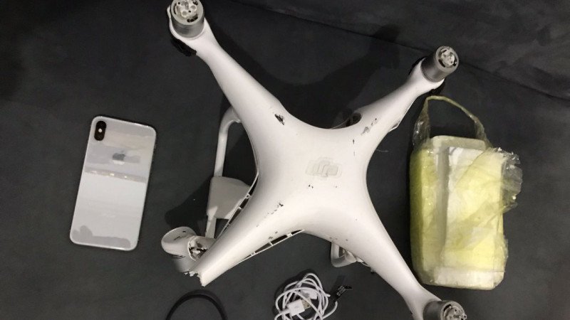 Атырау облысында колонияға iPhone кіргізбек болған дрон атып түсірілді