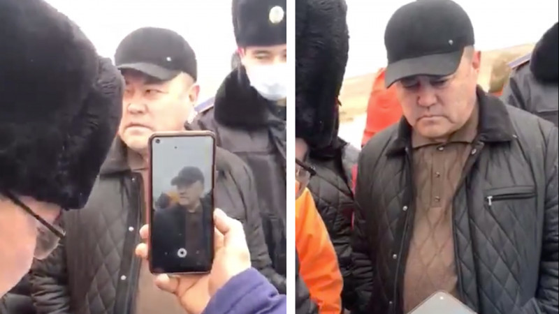 Аким Форт-Шевченко приехал пьяным за рулем на встречу к протестующим (ВИДЕО)