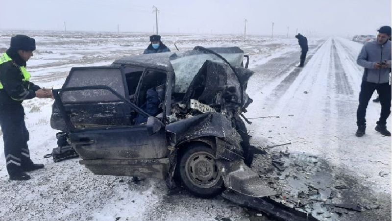Атырау облысында жол апатынан 5 адам қайтыс болды