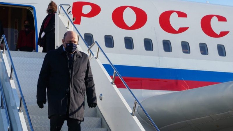 Ресей премьер-министрі Мишустин Нұр-Сұлтанға ұшып келді