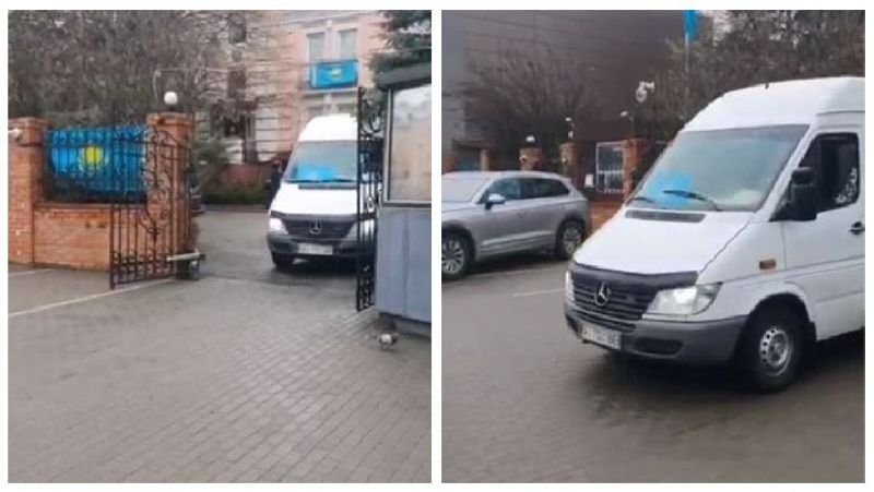 Киевтен қазақстандықтар мінген тағы бір автобус жолға шықты