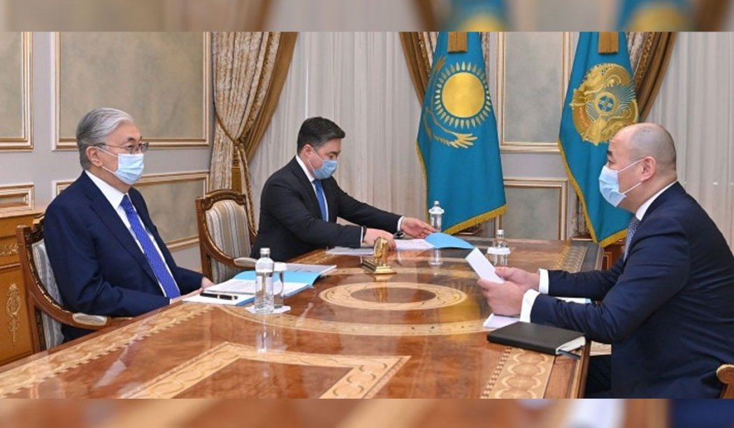 К.Токаев принял председателя правления холдинга «Байтерек»