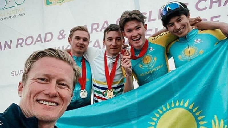 Александр Винокуровтың ұлы велоспорттан медаль алды