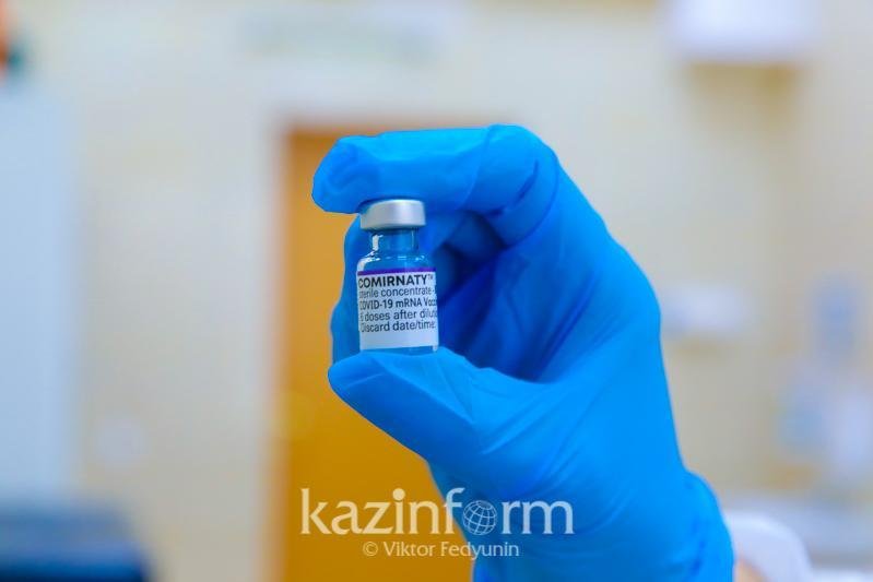 Pfizer вакцинасын қабылдаған қазақстандықтар саны миллионнан асты