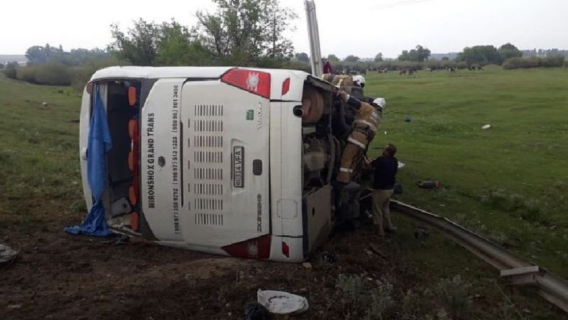 ДТП с рейсовым автобусом произошло в Жамбылской области: двое погибли, трое госпитализированы 