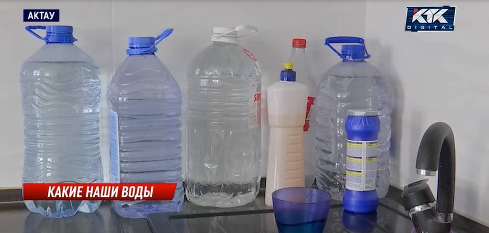 Жители Актау жалуются на нехватку воды