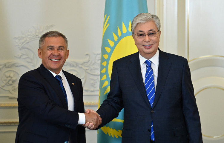 Касым-Жомарт Токаев провел встречу с президентом Татарстана