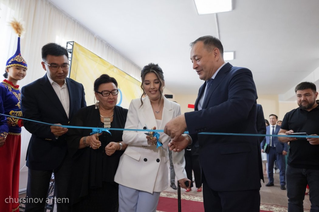 В Акмолинской области открылся первый инклюзивный фитнес-центр